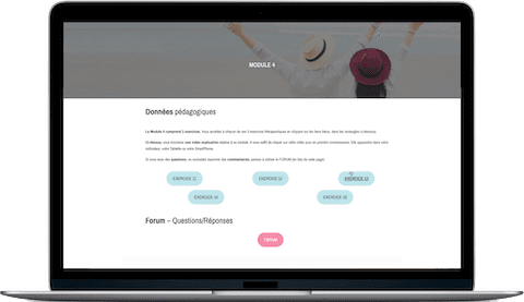 programme thérapeutique : 5 modules
